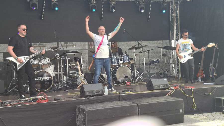 Live photo from the Altstadt Open Air, stage view 1