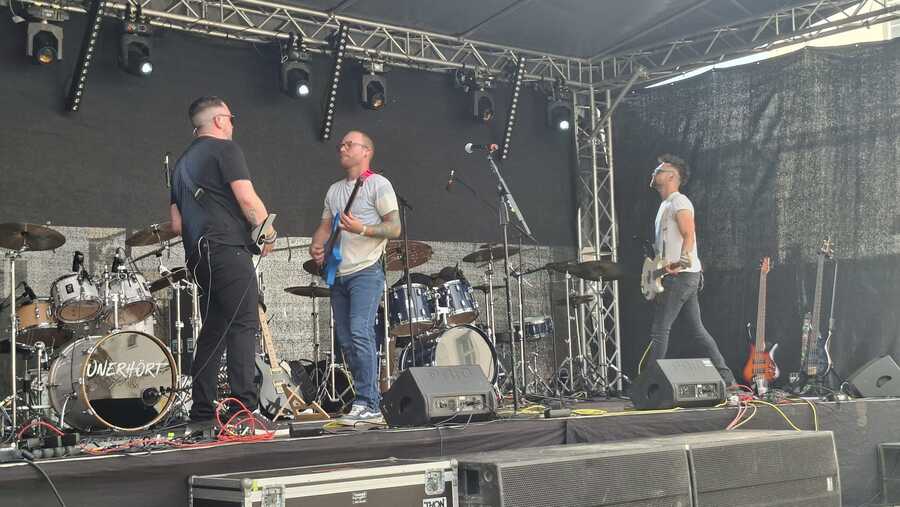 Live photo from the Altstadt Open Air, stage view 2